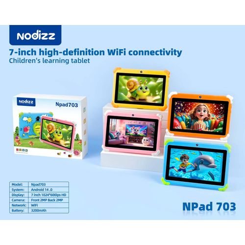 Nodizz Npad730 Kids Learning Lablet - 5G, 7