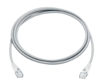 R & M Patch Cord CU EL Cat6A AWG26 LSZH Grey 3m - R830781
