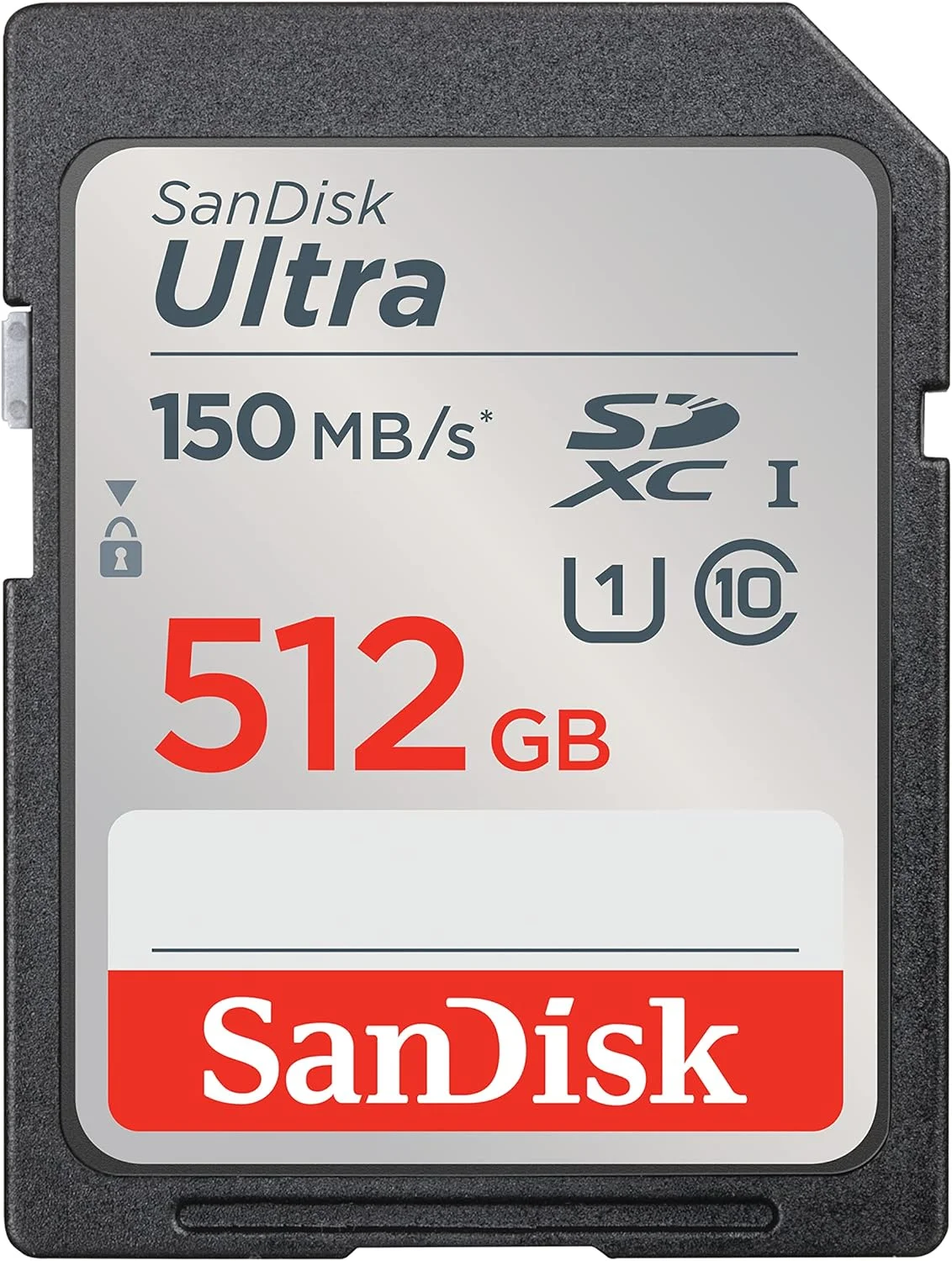 SanDisk Ultra SD Card | 512GB | Up to 150MB/s read speed | UHS-I | Model: SDSDUN4-512G-GN6IN