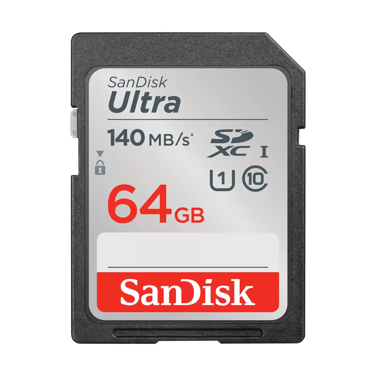 SanDisk UltraÂ® SDHCâ„¢ UHS-I card and SDXCâ„¢ UHS-I card Up to 140MB/s - 64GB
