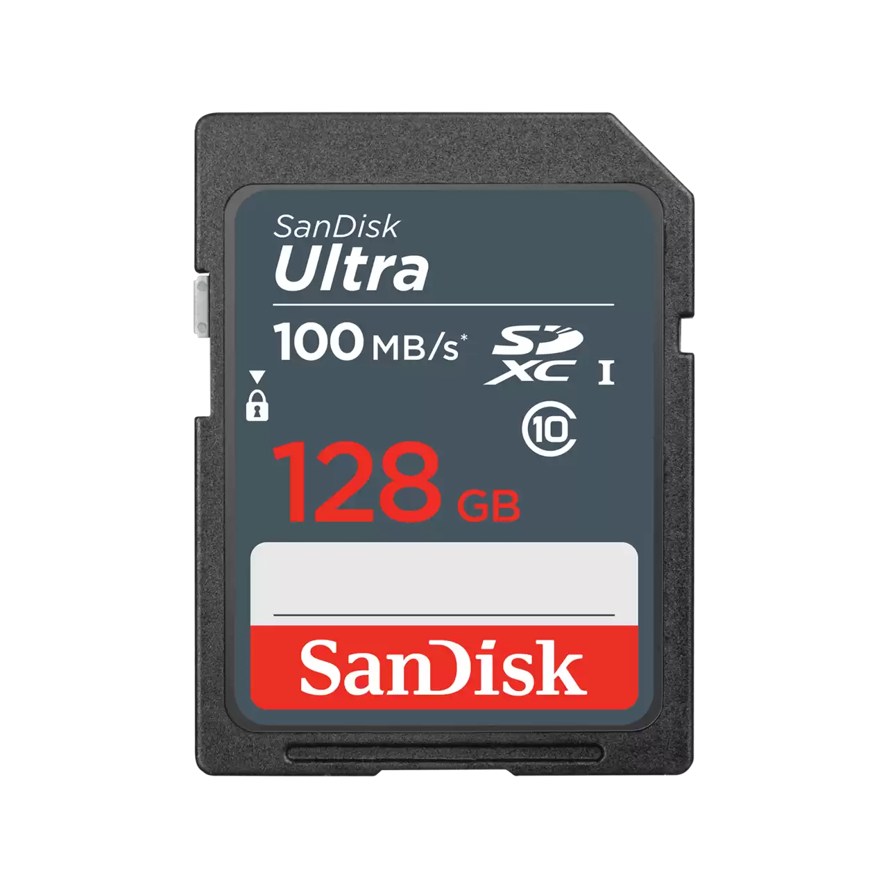 SanDisk Ultra® SDHC™ card and SDXC™ card Up to 100MB/s - 128GB - SDSDUNR-128G-GN3IN