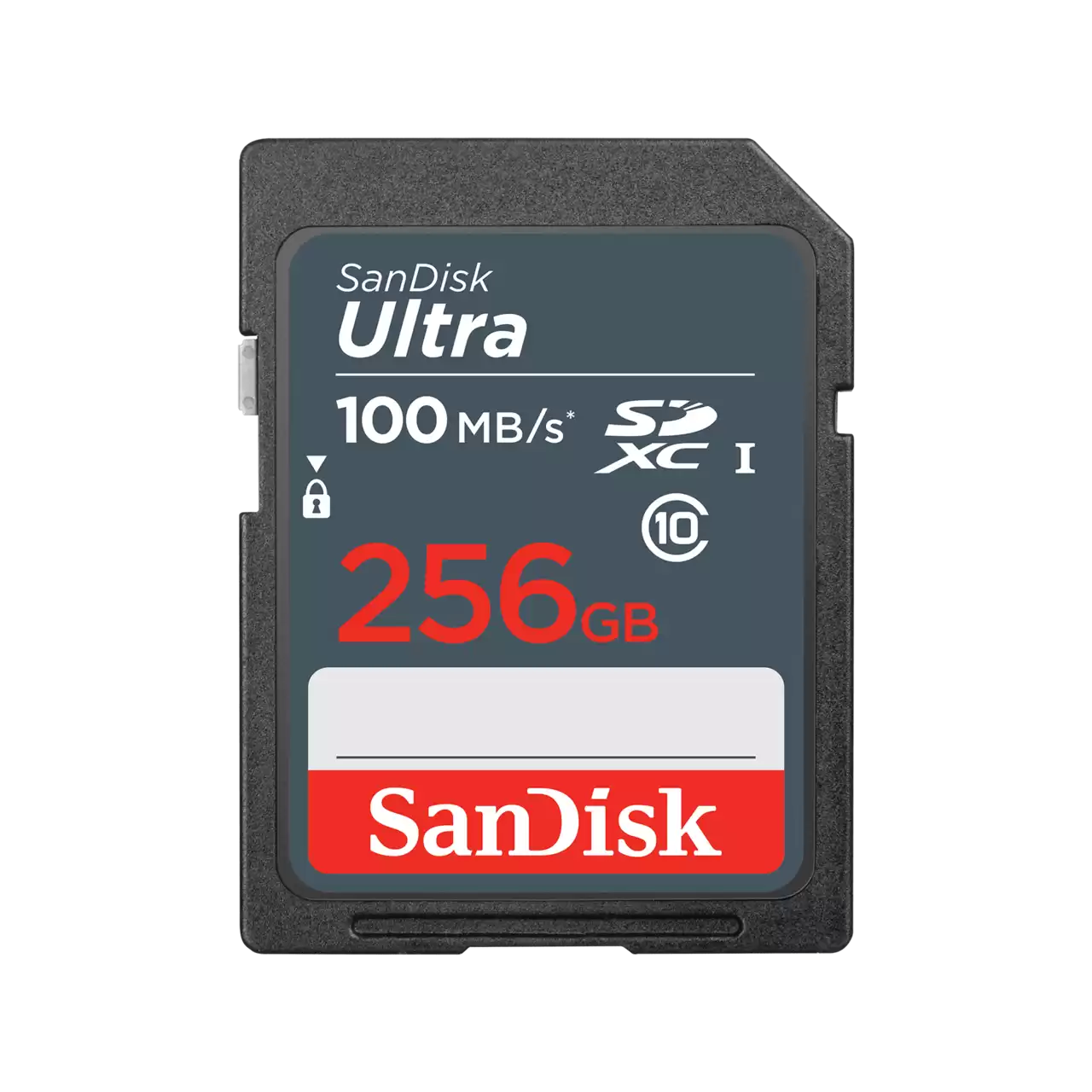 SanDisk Ultra® SDHC™ card and SDXC™ card Up to 100MB/s - 256GB - SDSDUNR-256G-GN3IN