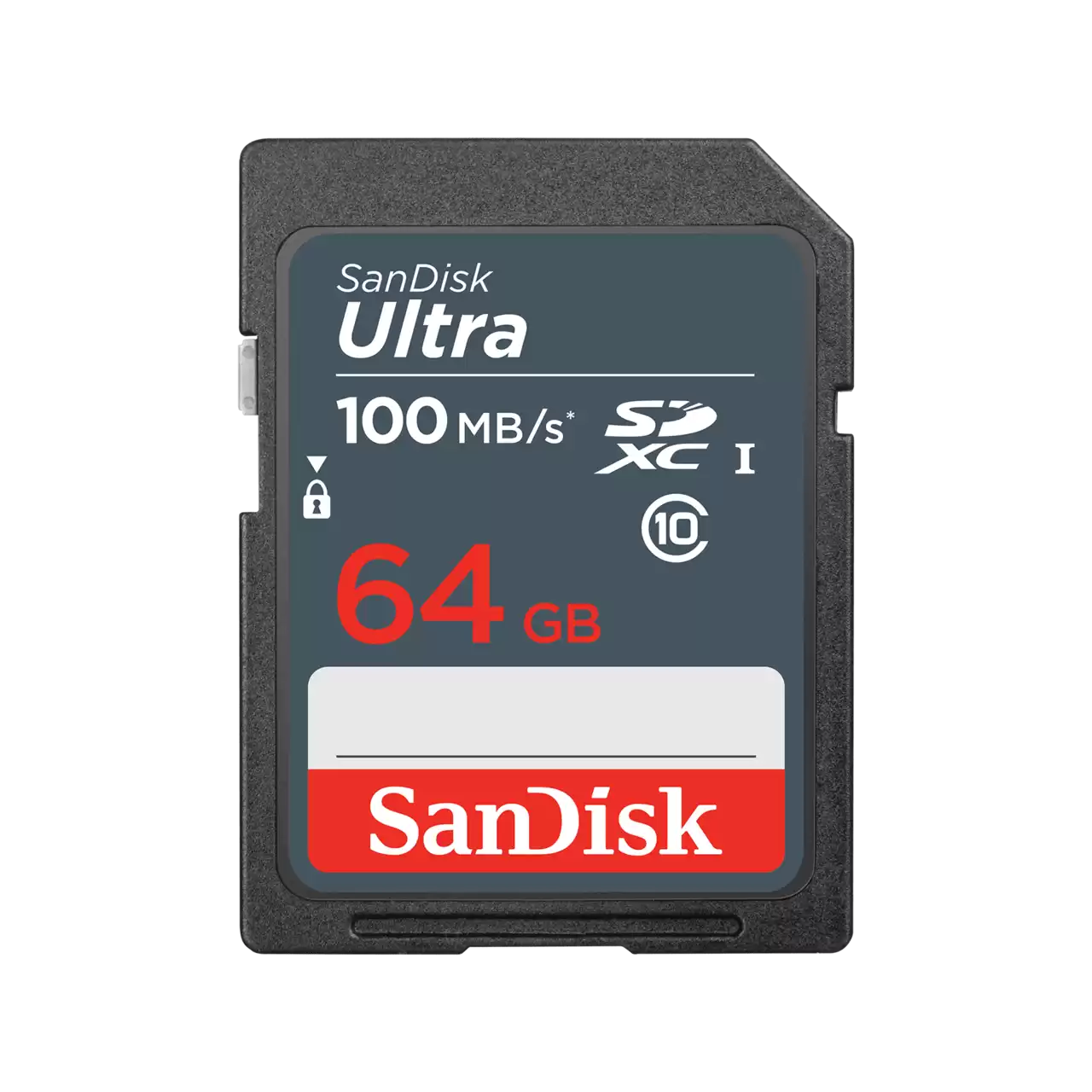 SanDisk Ultra® SDHC™ card and SDXC™ card Up to 100MB/s - 64GB - SDSDUNR-064G-GN3IN