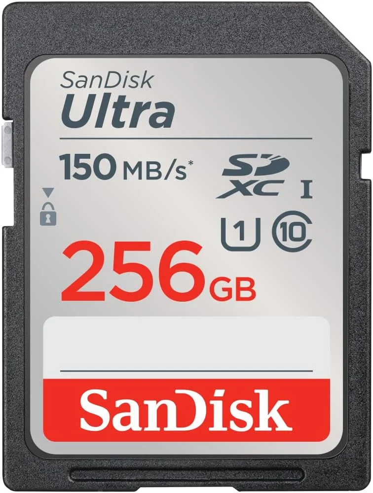 SanDisk Ultra UHS-I 256GB SD Card 150MB/s - SDSDUNC-256G-GN6IN
