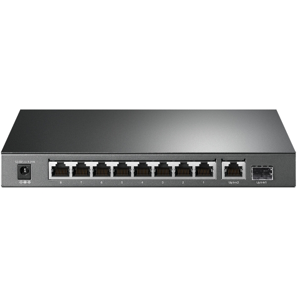 TP-Link 10-Port Gigabit Desktop Switch with 8-Port PoE+ - TL-SG1210P
