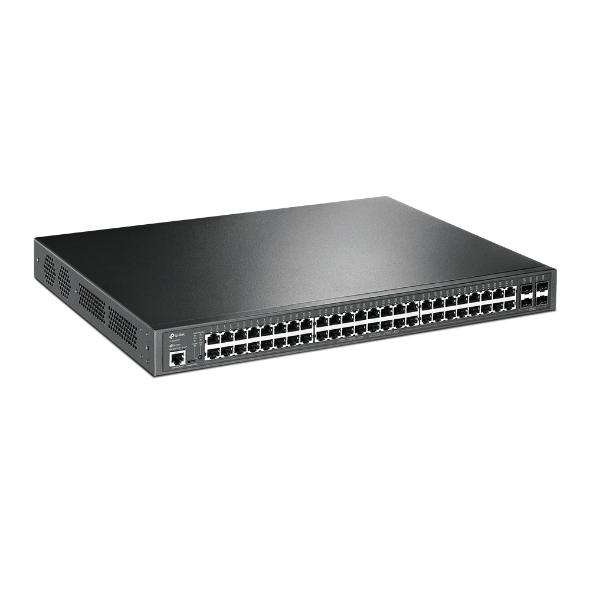 TP-Link 52-Port Gigabit L2+ Managed Switch with 48-Port PoE+ - TL-SG3452P