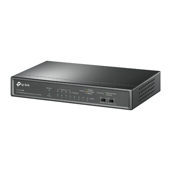 TP-Link 8-Port Gigabit Desktop Switch with 4-Port PoE+ (TL-SG1008P)