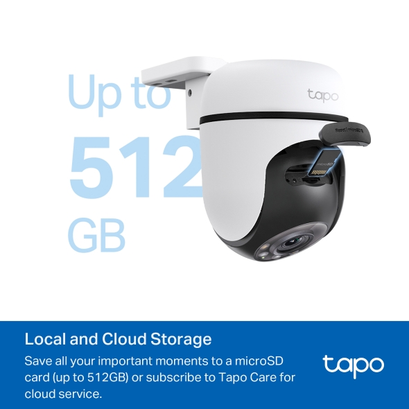 TP-Link Tapo Outdoor Pan/Tilt Security WiFi Camera - TL-TAPO C500