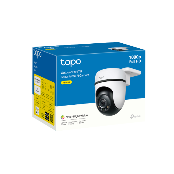 TP-Link Tapo Outdoor Pan/Tilt Security WiFi Camera - TL-TAPO C500