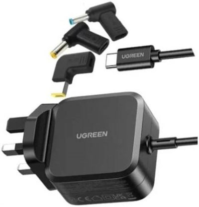 UGREEN USB-C 67W PD GaN Tech Power Adapter UK+3 DC Connectors - X377 - UG-35063