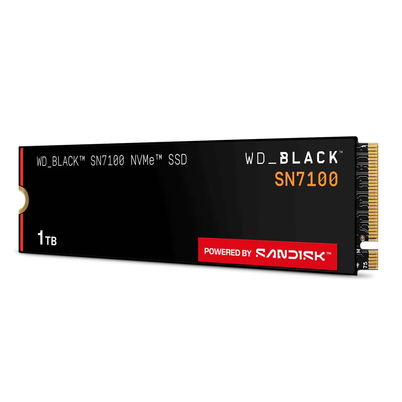 WD Black SN7100 Gen4 NVMe SSD 1TB - WDS100T4X0E