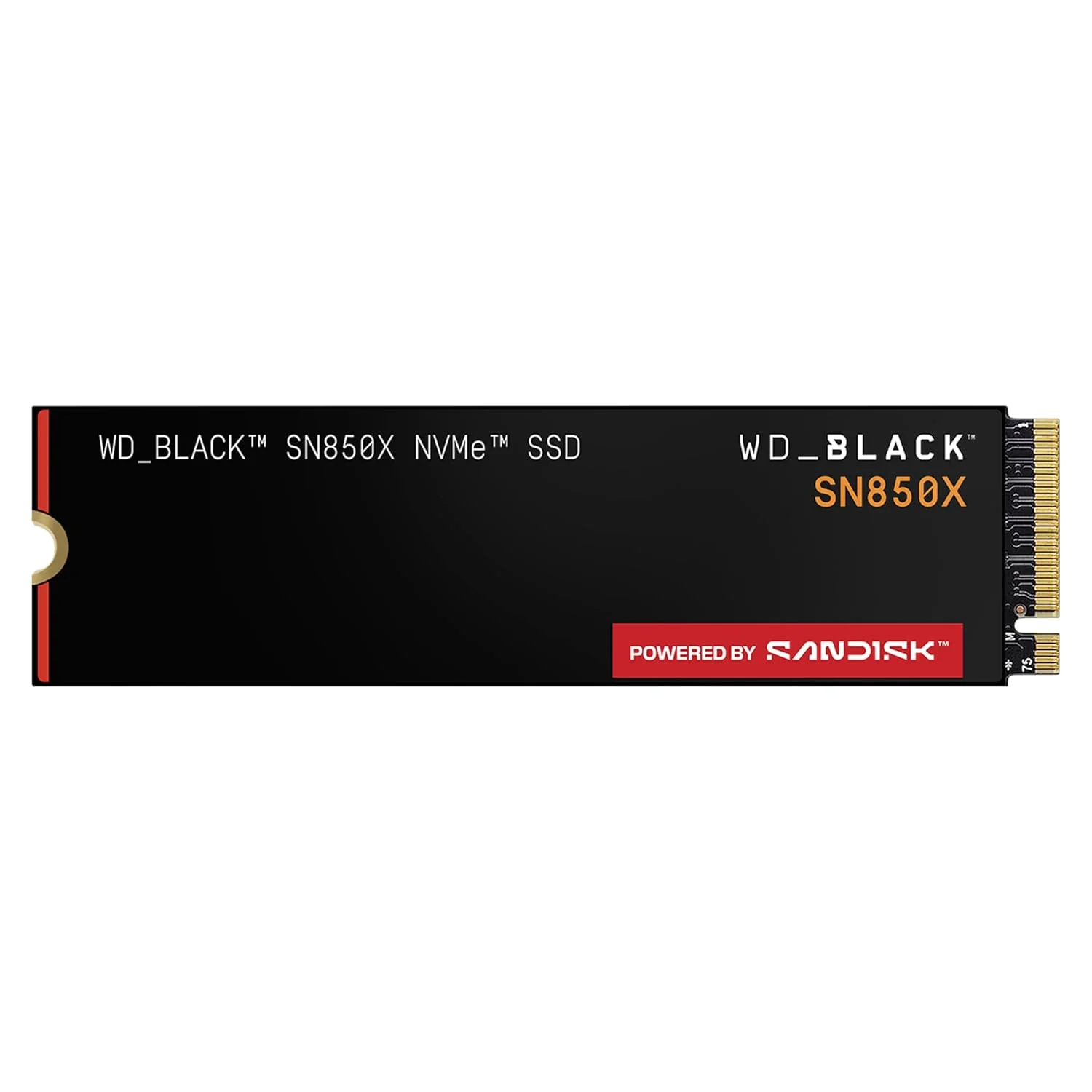WD Black SN850X Internal SSD NVMe | 2TB M.2 2280 | PCIe Gen4 | Sequential read up to 7300MB/s  - WDS200T2X0E