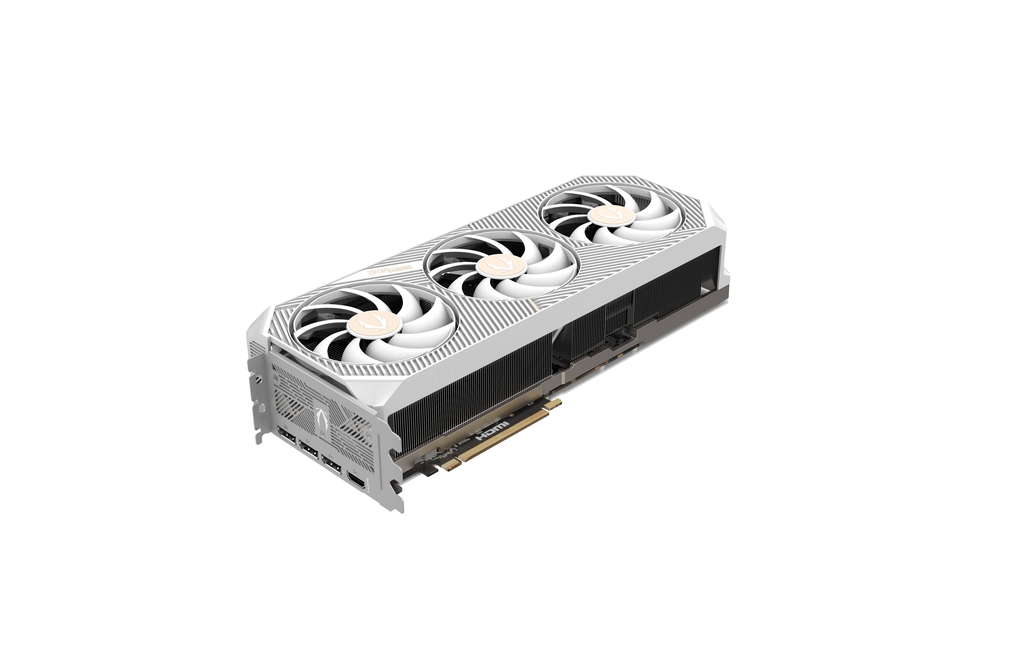 ZOTAC GAMING GeForce RTX 5080 SOLID OC White Edition 16GB GDDR7 Graphics Card, Display Outputs: 3 x DisplayPort 2.1b - ZT-B50800Q-10P